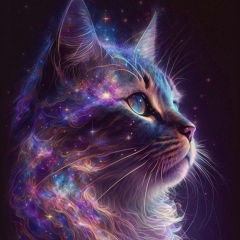 Mysterious souls... cat healer astrology energy tribe